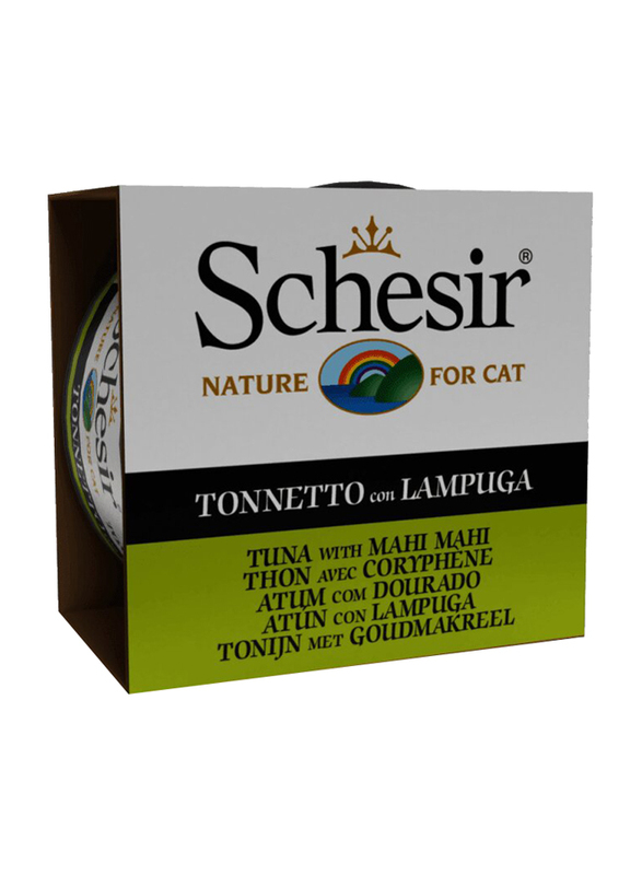 Schesir Tuna with Mahi Wet Cat Food, 7 x 85g
