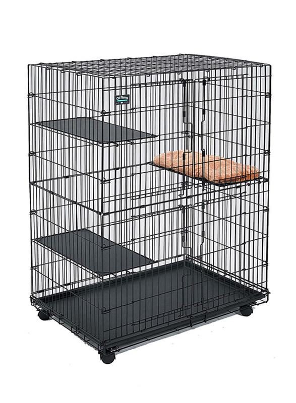 

Midwest Collapsible Cat Playpen, Black