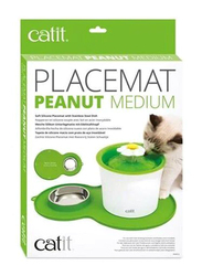 Catit Peanut Placemat, Medium, Green