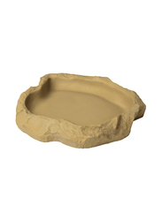 Sera Reptile Food & Water Dish, Medium, Brown