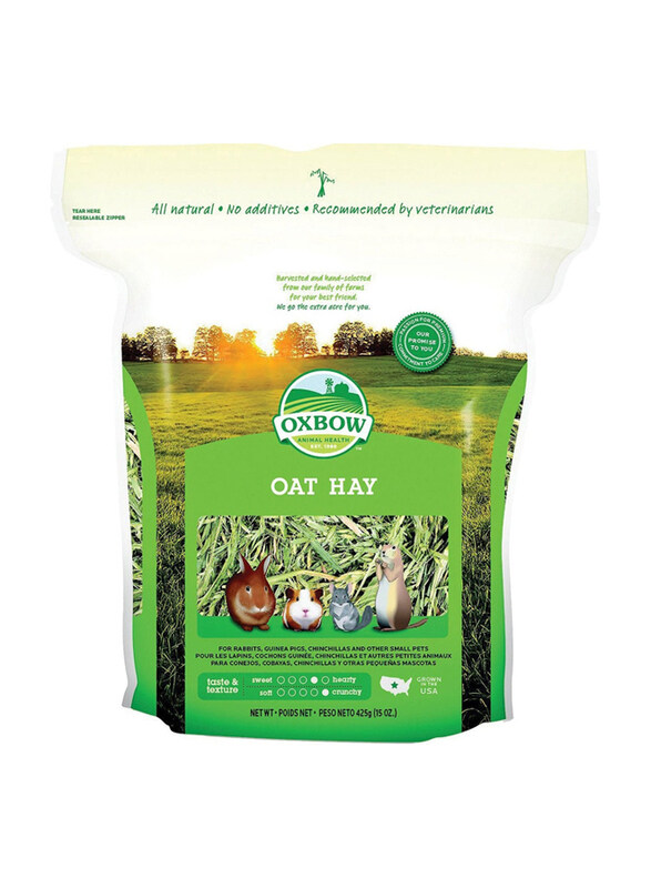 

Oxbow Oat Hay Dry Small Animal Food, 15oz