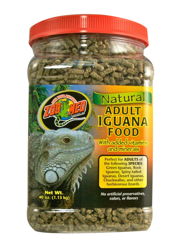 

Zoomed Natural Adult Iguana Dry Food, 40 oz