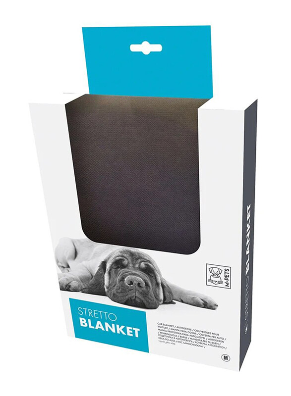 

M-Pets Steretto Car Blanket, Medium, Black