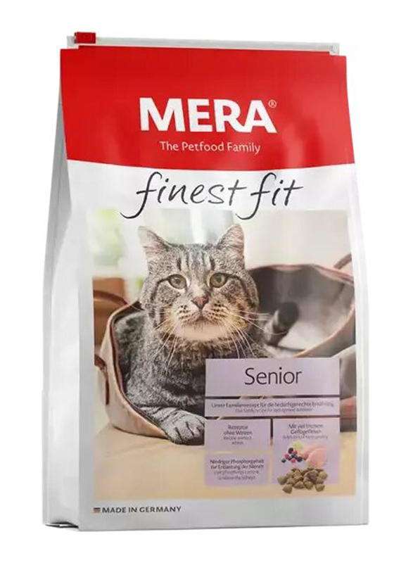 MERA Finest Fit Senior 8+ Dry Cat Food, 1.5 Kg