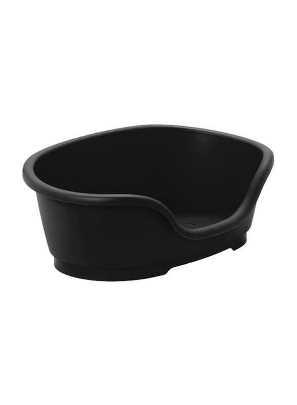 

Moderna Plastic Cushion Domus Dog Bed, XXXL, Black