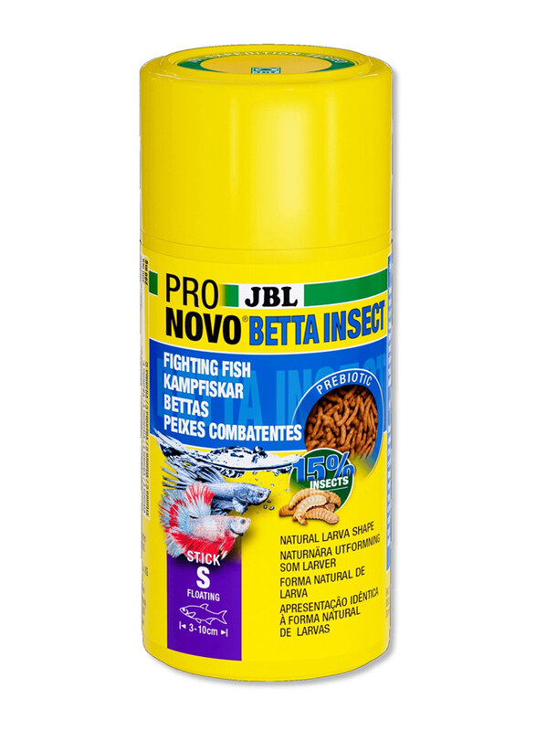 

JBL Pronovo Betta Insect Stick S Fish Dry Food, 100ml