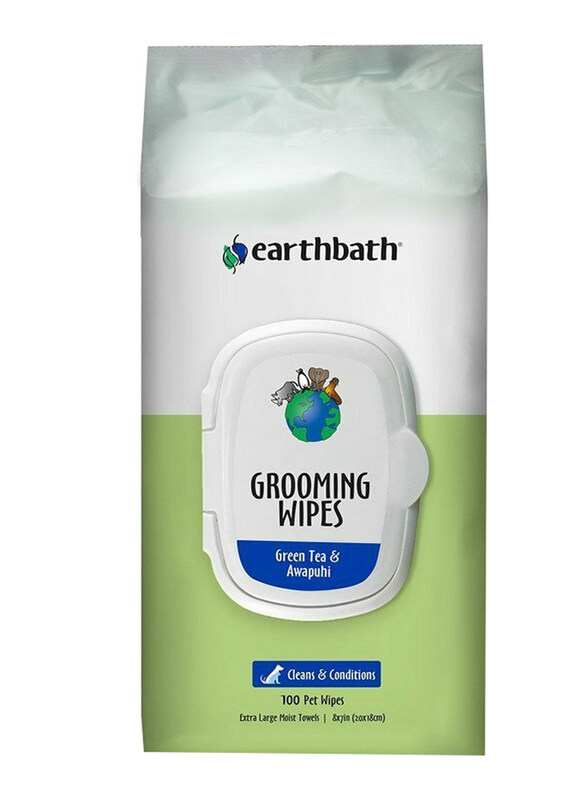 

Earthbath Green Tea & Awapuhi Grooming Wipes, 100 Wipes
