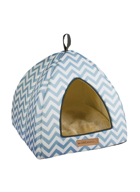 

M-Pets Tasmania Tipi, Blue/White