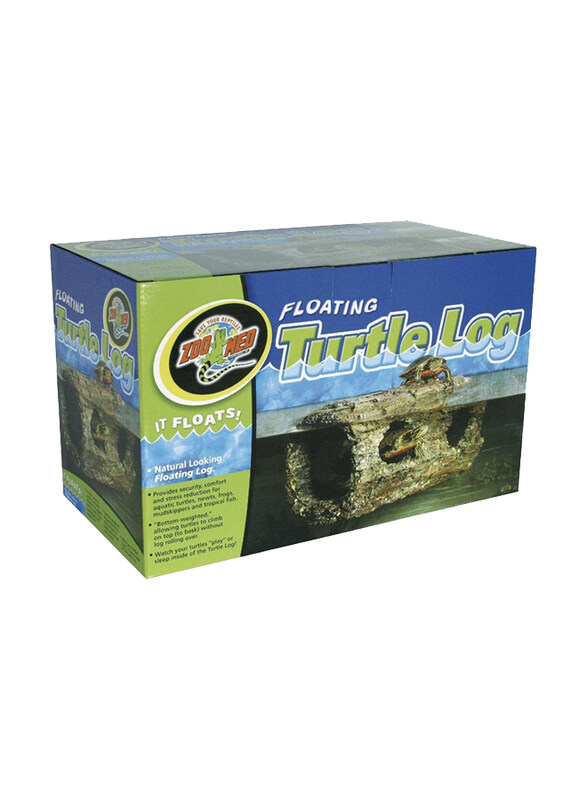 

Zoomed Floating Turtle Log, Brown