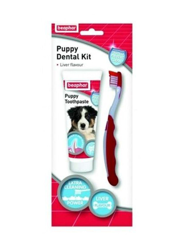 

Beaphar Puppy Dental Kit, 50g, Multicolour