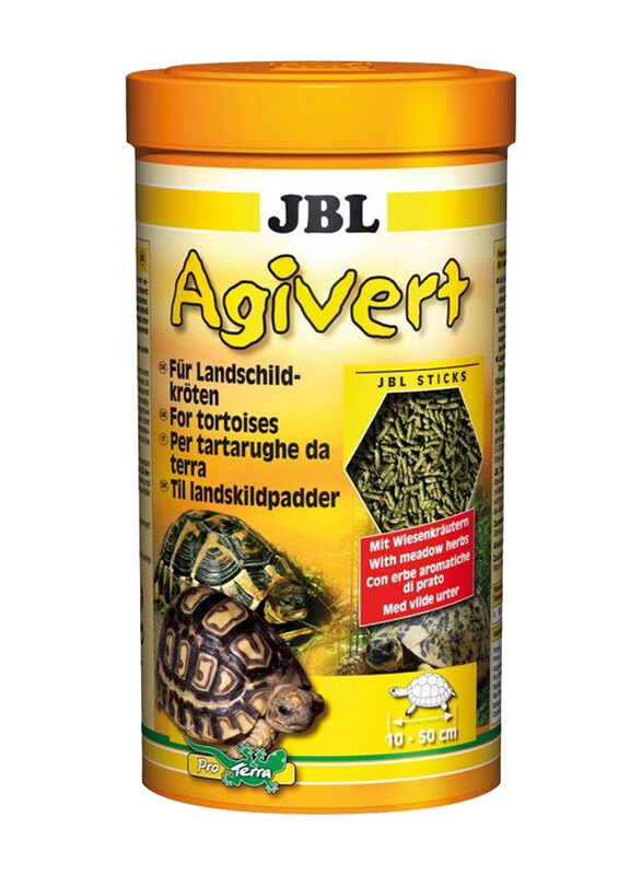 

JBL Agivert Plant-Based Food Sticks for Tortoises with Selected Herbs, 1L