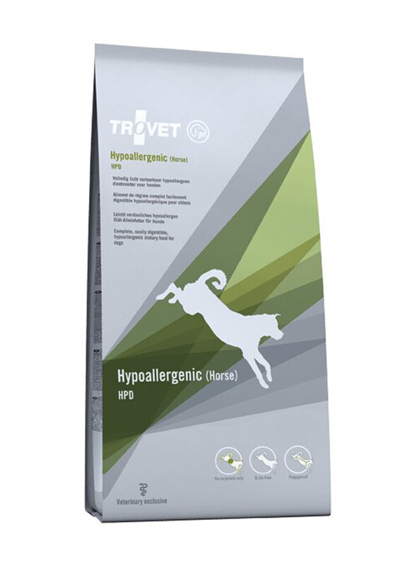 Trovet Hypoallergenic Horse Dry Dog Food, 3 Kg