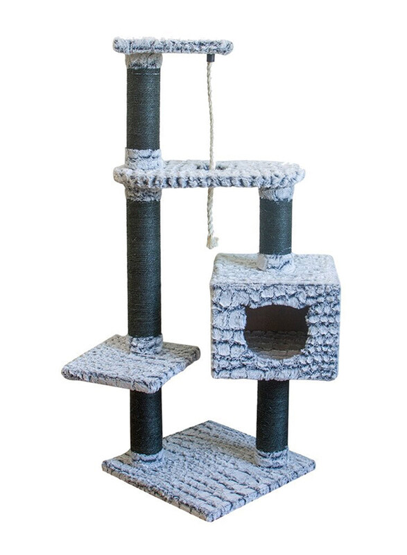 

M-Pets Snake Trivor Cat Tree, 113cm, Assorted