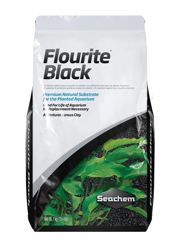 Seachem Fish & Aquatics Flourite, 7 Kg, Black