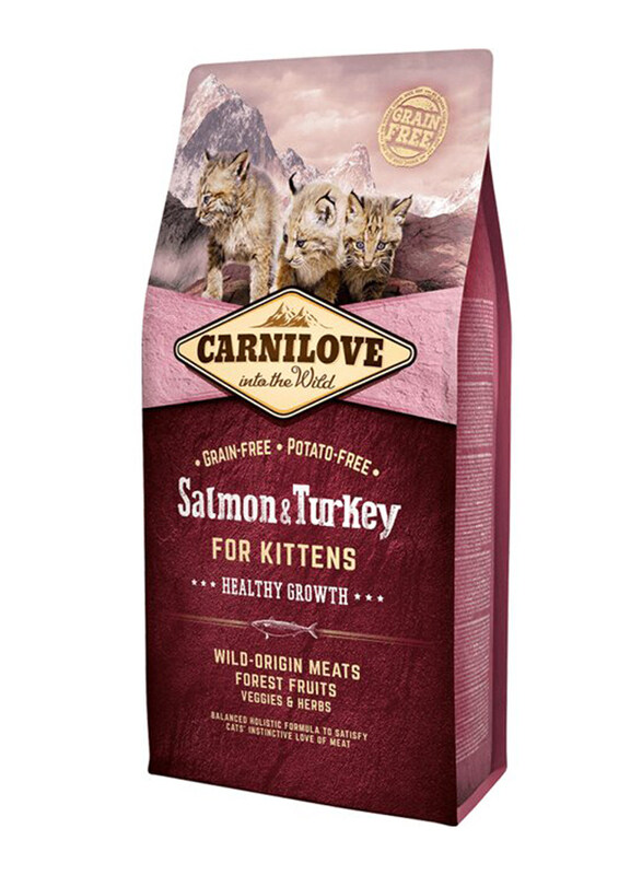 

Carnilove Salmon & Turkey Kittens Dry Food, 6Kg
