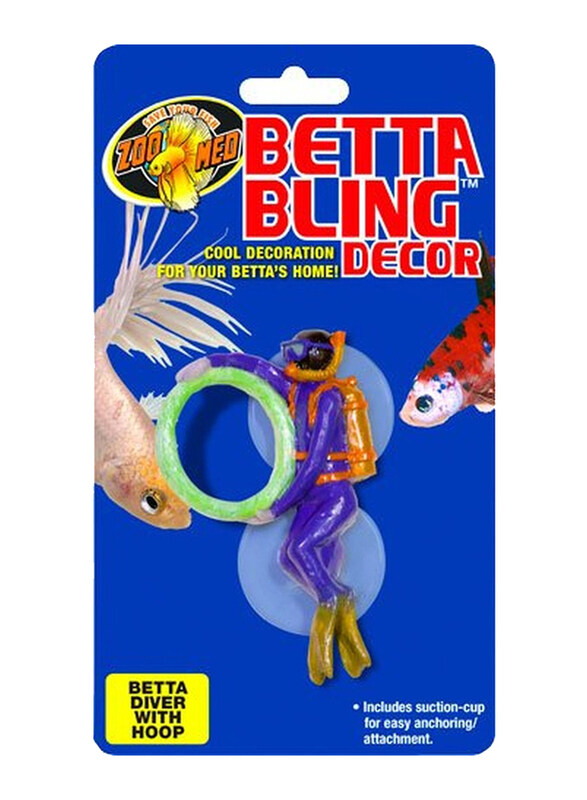

Zoomed Betta Bling Diver with Hoop, Multicolour