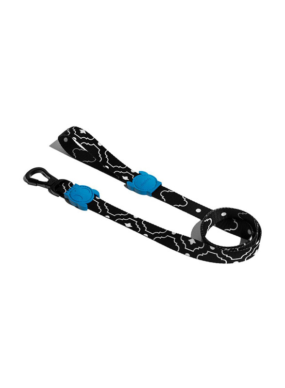 

Zee.Dog Mahleb Leash, Large, Black/Blue