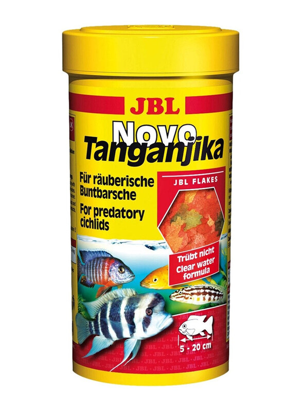 

JBL NovoTanganjika Main Food for Predatory Cichlids, 250ml