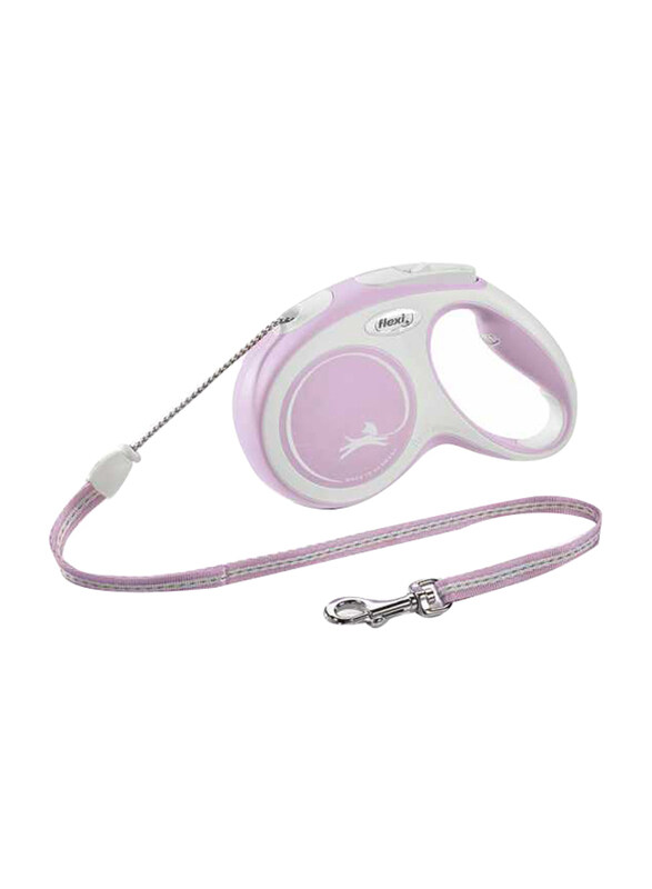 

Flexi 5-Meter New Comfort Cord, Small, Pink