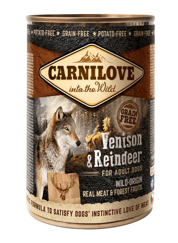 

Carnilove Salmon & Turkey Adult Dog Can Wet Food, 3 x 400g