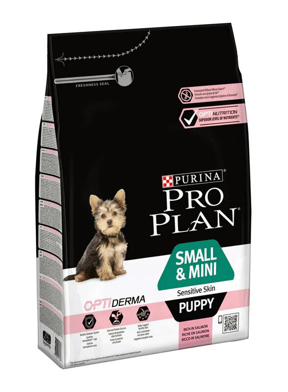 

Purina Pro Plan Small & Mini Puppy Sensitive Skin Salmon Dog Dry Food, 3 Kg