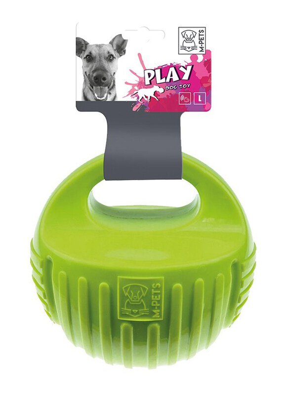 

M-Pets Arco Ball Dog Toy, Large, Green