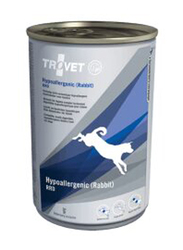Trovet Hypoallergenic Rabbit Dog Wet Food Can, 3 x 400g