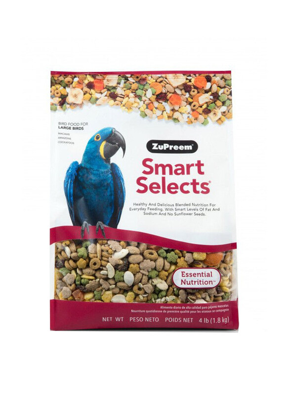 

Zupreem Smart Selects Macaws Dry Bird Food, 1.8 Kg