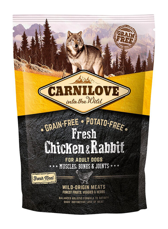 

Carnilove Fresh Chicken & Rabbit Adult Dry Dog Food, 12Kg