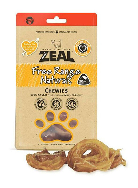 

Zeal Chewies Dog Treat, 125g