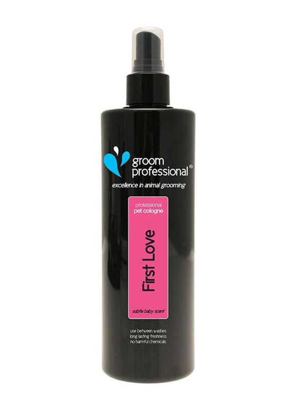 

Groom Professional First Pet Love Professional Pet Cologne with Subtle Baby Scent, 200ml, Pink