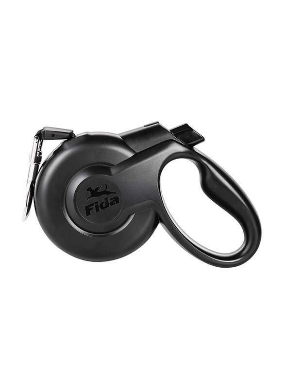 

Fida Heavy Duty Styleash Series Retractable Dog Leash, Small, Black