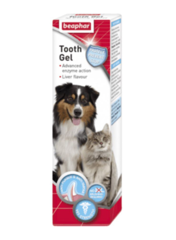 

Beaphar Tooth Gel for Dog & Cat, 100g, Multicolour