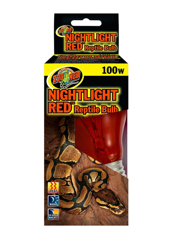 

Zoomed Nightlight Red Reptile Bulb, 100W, Red