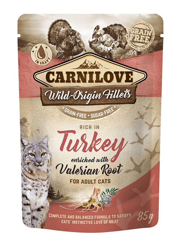 

Carnilove Adult Turkey Flavour Wet Food for Cats, 24 x 85g