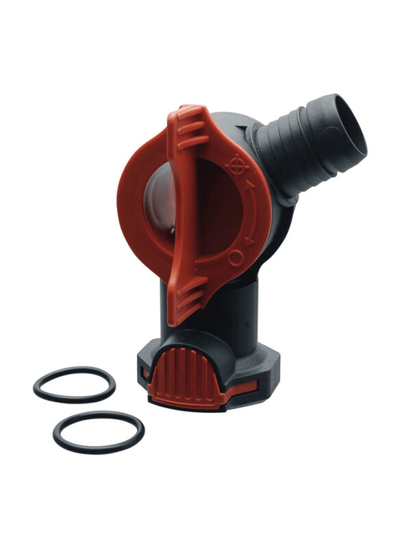 

Fluval Aqua-Stop Valve for FX Canister Filter, Black/Red