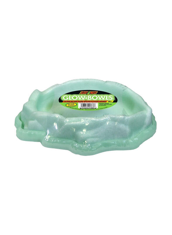 

Zoomed Combo Repti Rock Dish Glow, Extra Large, Green