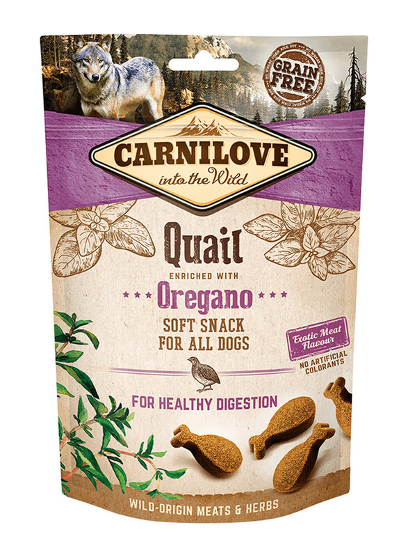 

Carnilove Quail Soft Snack for Dogs, 200g