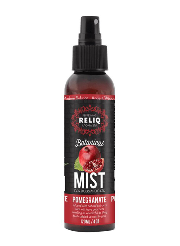 

Reliq Pomegranate Perfume/Mist for Dog & Cat, 120ml, Red