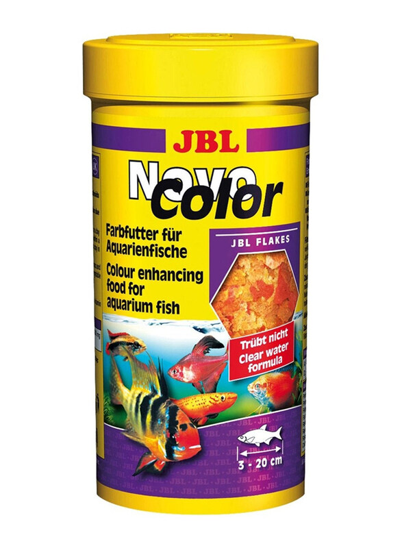 

JBL Novo Color Enhancing food for Aquarium Fish, 250 ml