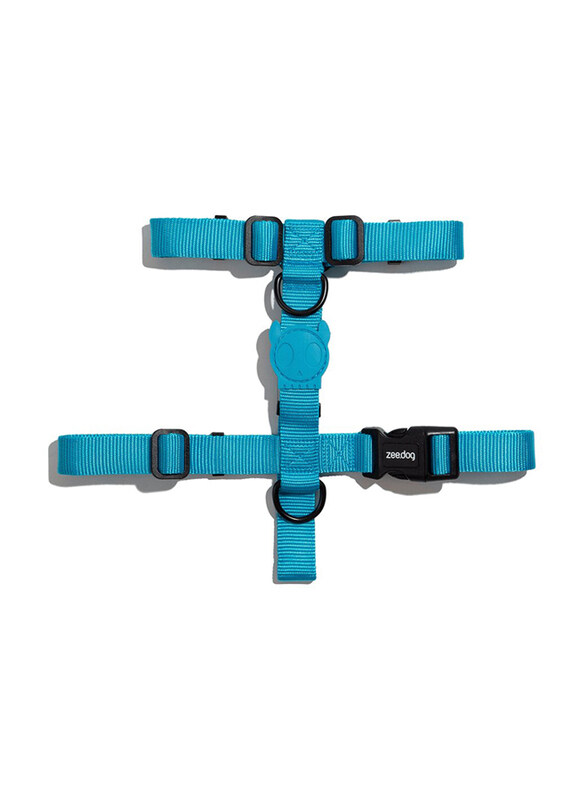 Zee.Dog Ultimate H-Harness, Large, Blue