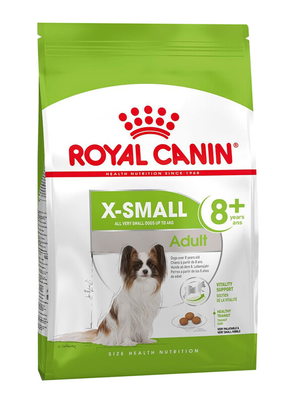 

Royal Canin Size Health Nutrition Xs Adult 8+ Dog Dry Food, 1.5 Kg