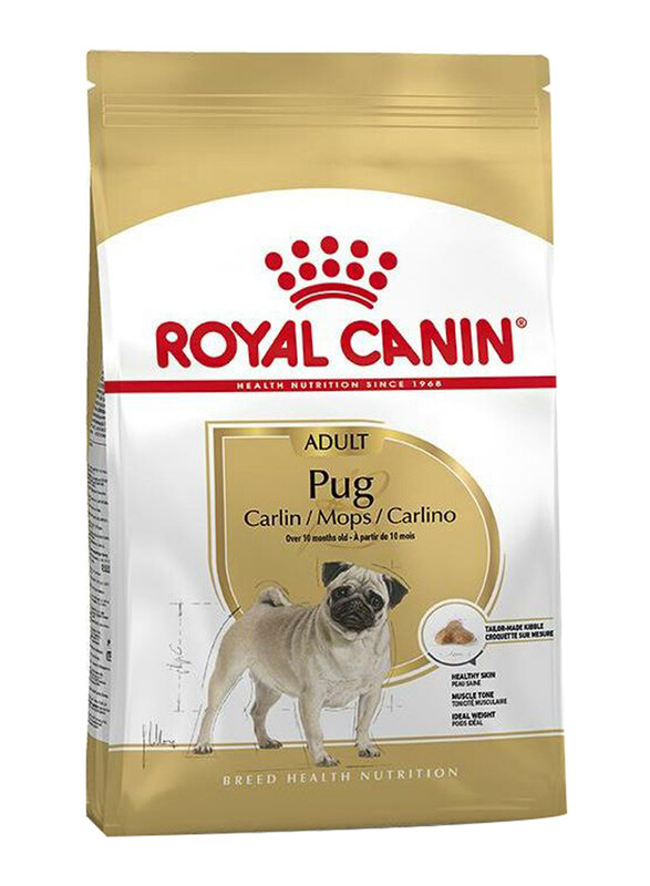 

Royal Canin Breed Health Nutrition Pug Adult Dry Dog Food, 1.5Kg