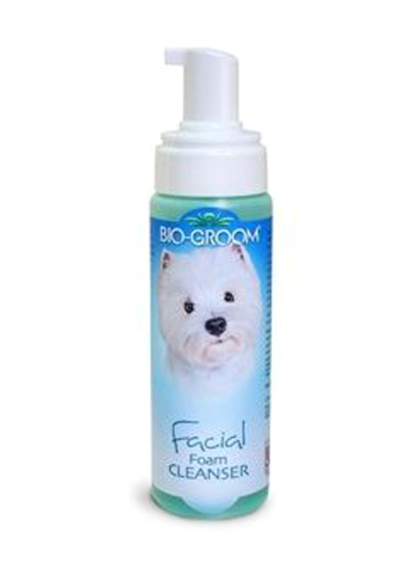 Bio-groom Facial Foam Cleanser, 8oz, Blue