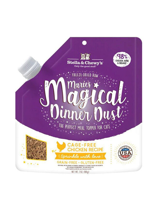

Stella & Chewy's Marie's Magical Dinner Dust Cage Free Chicken Cat Wet Food, 7 Oz