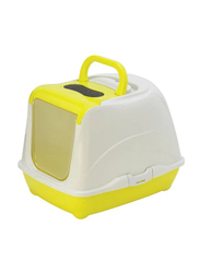 Moderna Flip Cat Litter Box, Large, Yellow