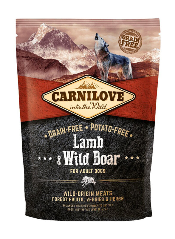 

Carnilove Lamb & Wild Boar Adult Dry Dog Food, 1.5Kg