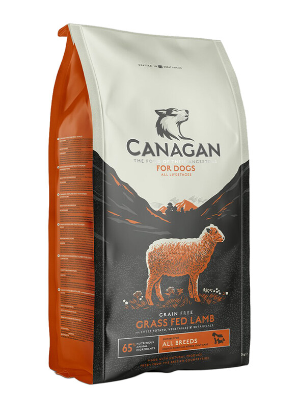 

Canagan Grain Free Grass Fed Lamb for All Breed Dry Dog Food, 12Kg