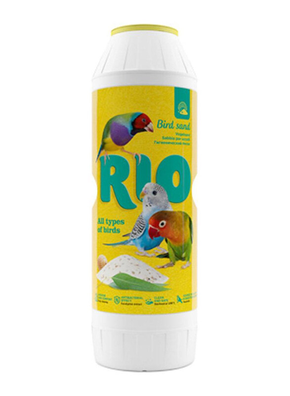

Rio Bird Sand with Eucalyptus Extract & Seashells, 2KG, Multicolour