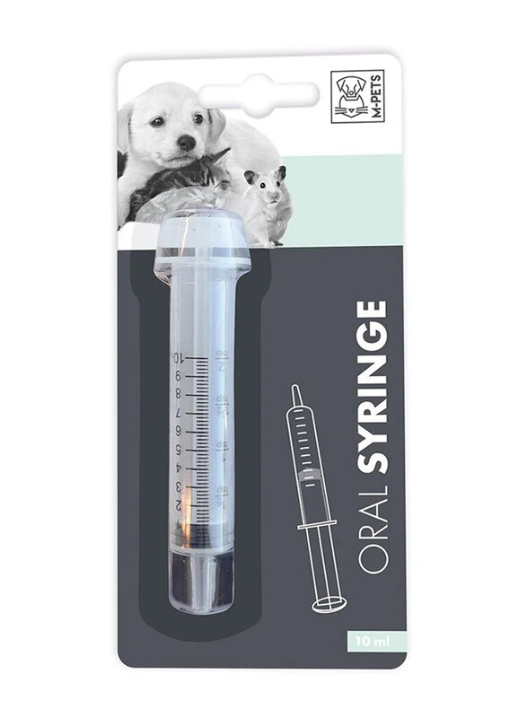 

M-Pets Oral Syringe, 10ml, Clear